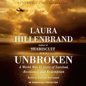 Cover of Unbroken: A World War II Story of Survival, Resilience, and Redemption by Laura Hillenbrand