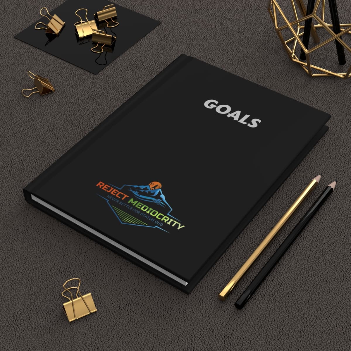 GOALS ~ Obsidian Black ~ Core Journal